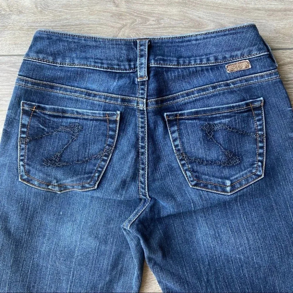 Silver Slim Bootcut Sukiyaki Jeans - Picture 7 of 15